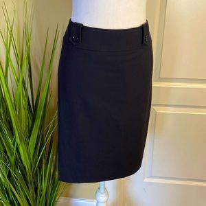Tamari Black Pencil Skirt